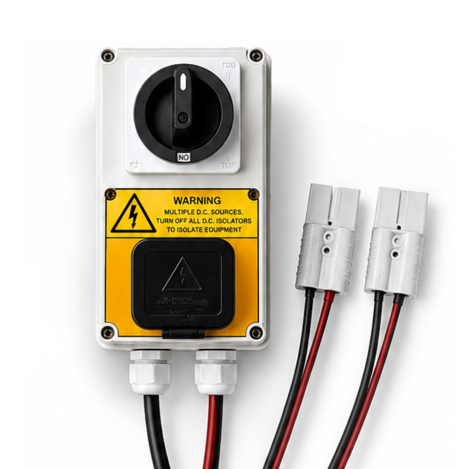 WattsUp V2X Isolation Switch with Anderson connectors